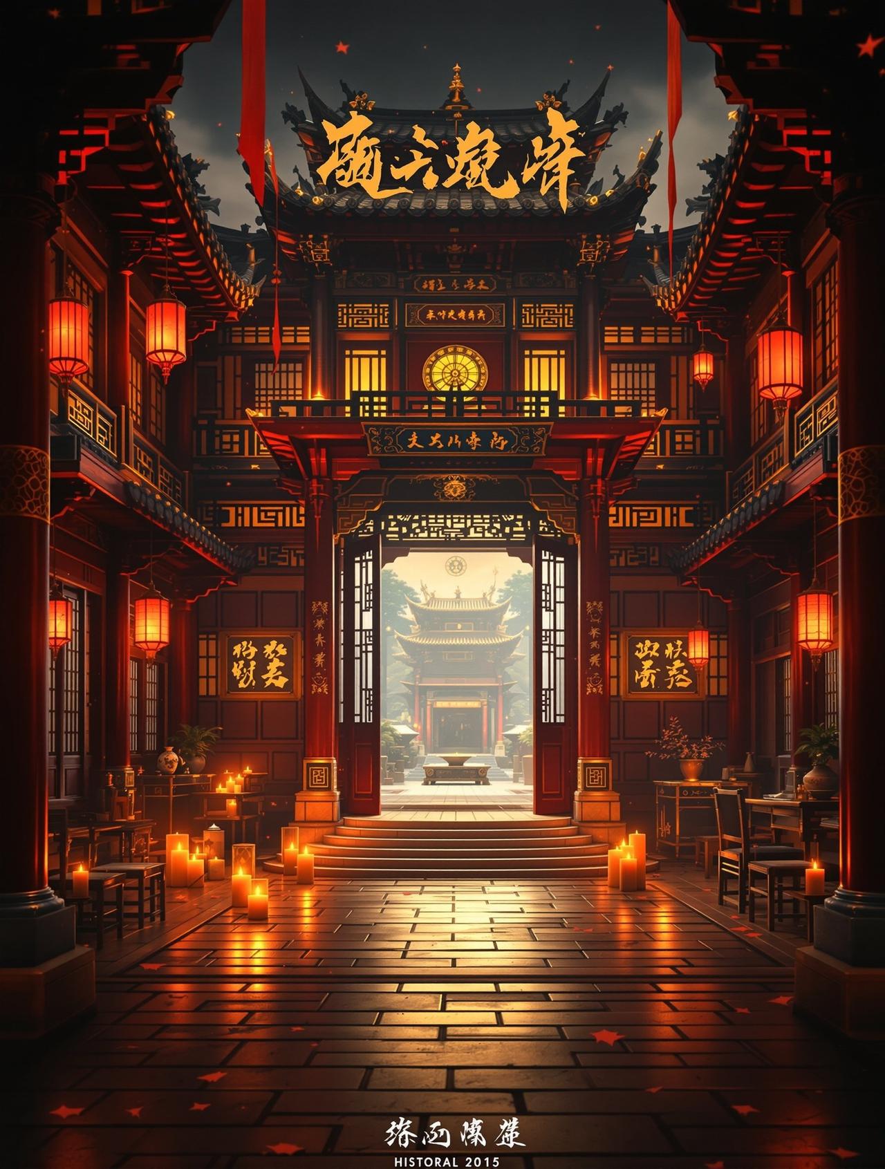 玄幻短剧免费观看网络热播作品《长安十二钥》海报 — 一把神秘钥匙开启长安古城千年秘密，少年侠客与公主联手破局，揭